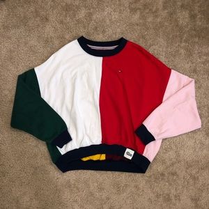 Tommy Hilfiger Color Block Sweater💗